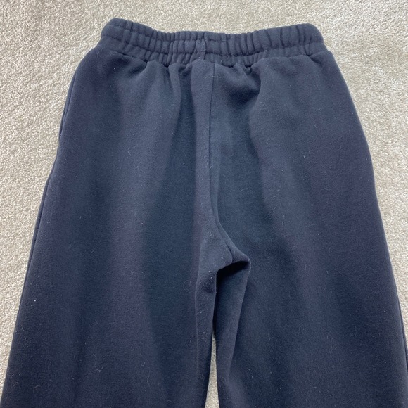 Juicy Couture Sweatpants Womens Small Black Forever 21 Graphic Joggers Fleece - Picture 9 of 11